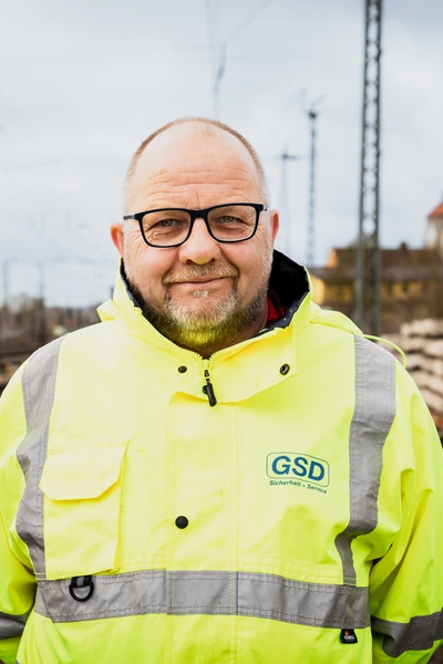 Detlef George, Mitarbeiter der GSD Sicherheitsdienst 